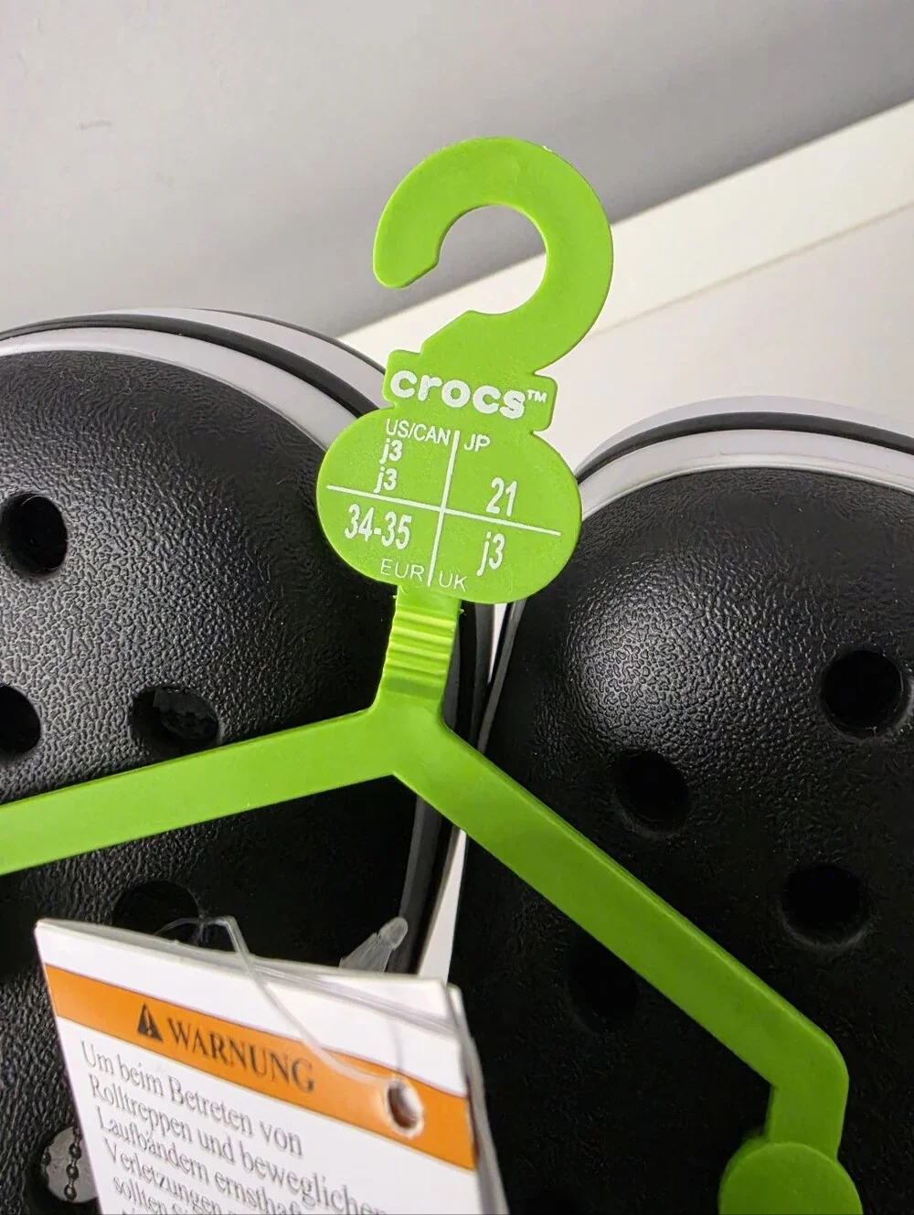 Crocs Kids Unisex Crocband Clog Size J3 NWT